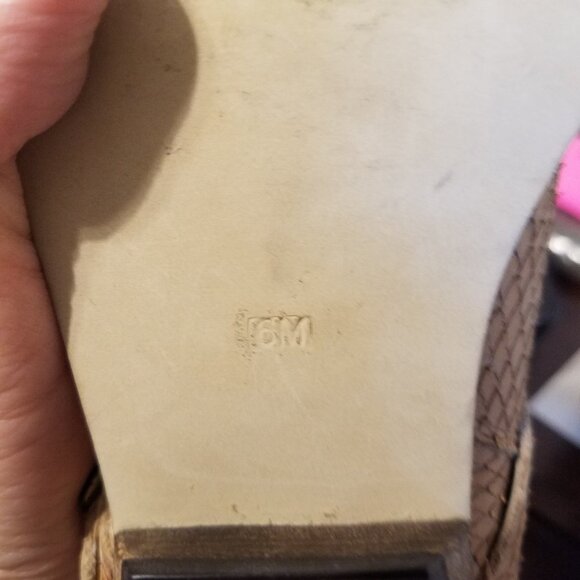 Matisse Bobbie Cognac Snake Embossed Distressed Leather Bootie - Picture 13 of 13